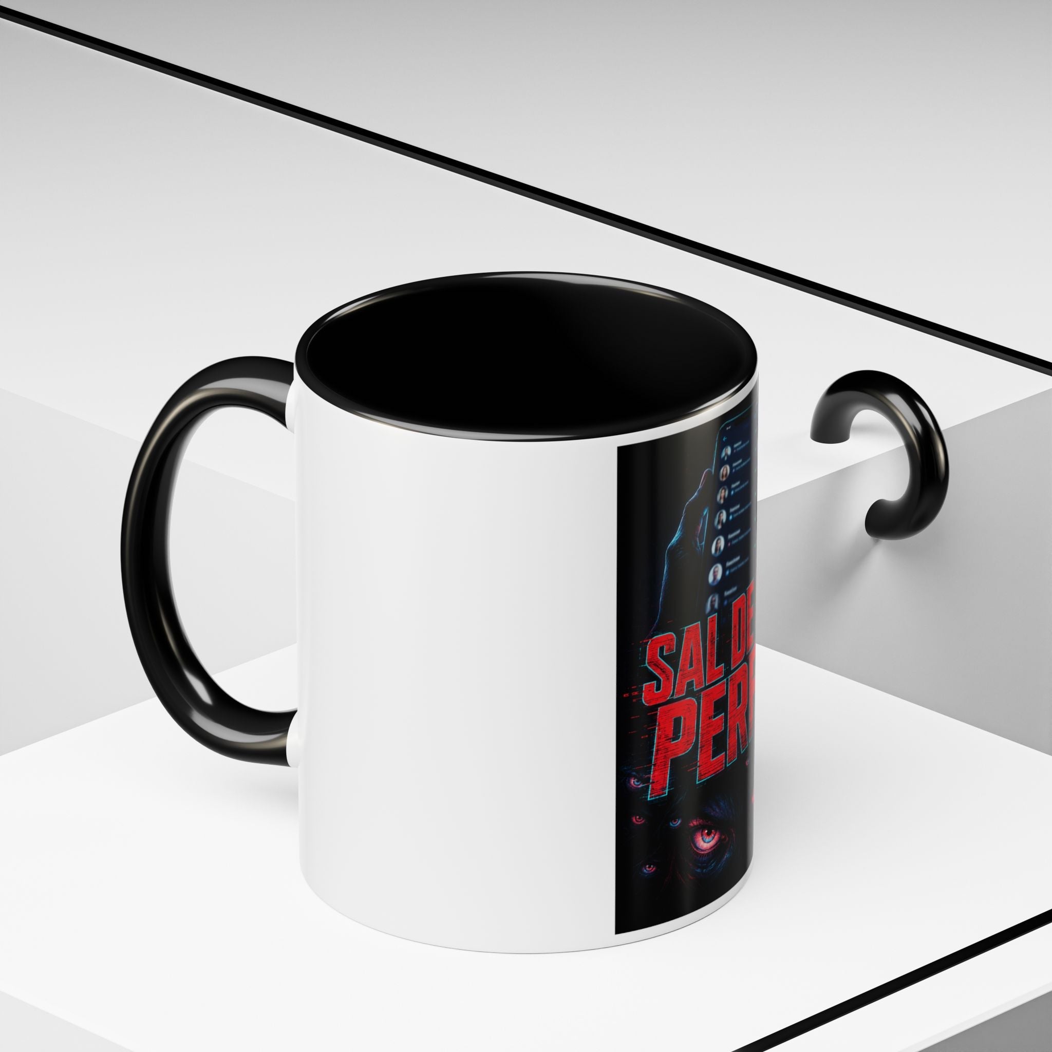 Coffee Mug — "Sal de mi Perfil" Bold Dark Gaming Design (11/15oz) - Sal de Mi Perfil
