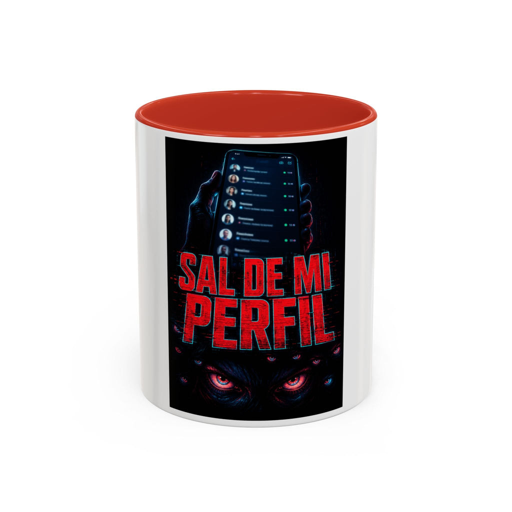 Coffee Mug — "Sal de mi Perfil" Bold Dark Gaming Design (11/15oz) - Sal de Mi Perfil