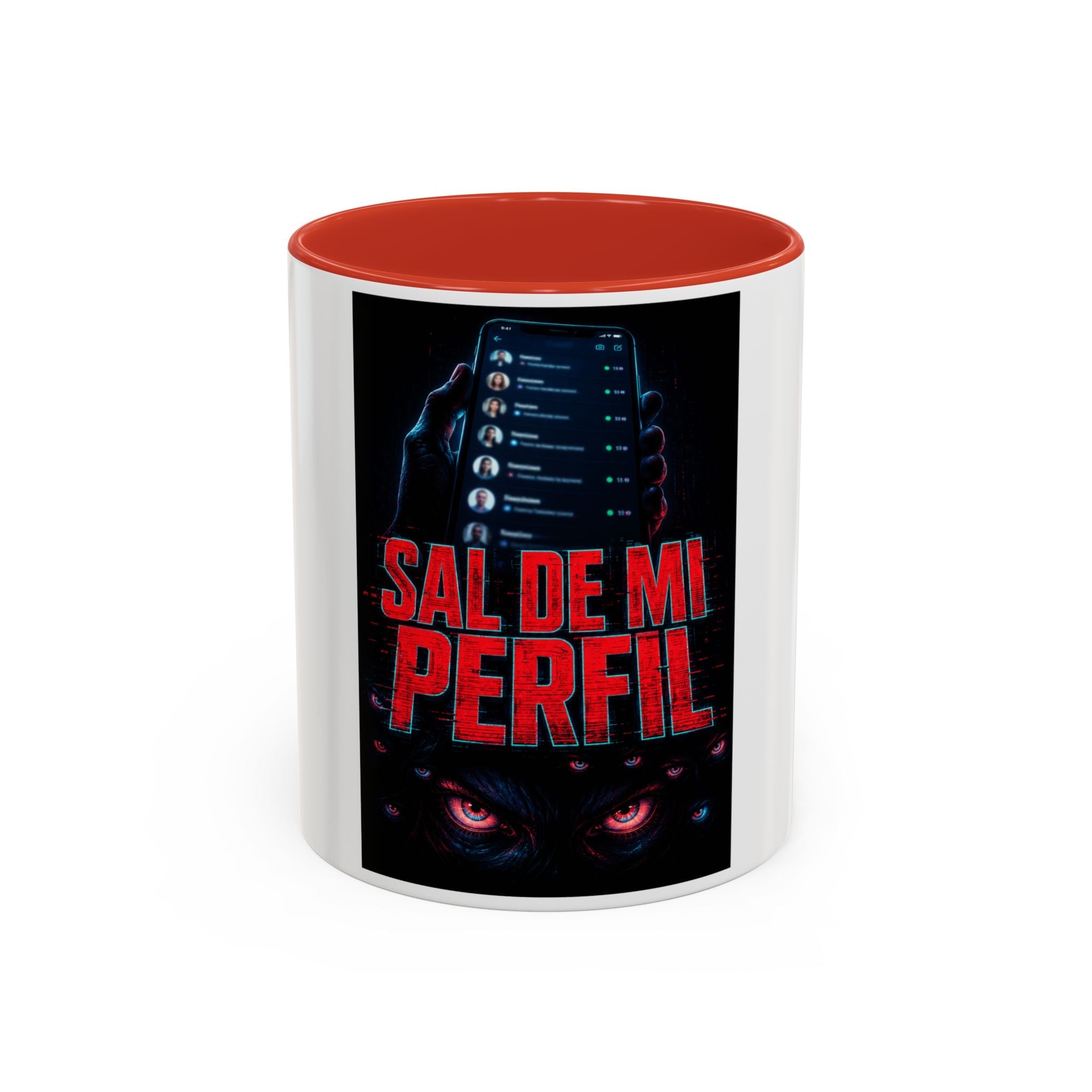 Coffee Mug — "Sal de mi Perfil" Bold Dark Gaming Design (11/15oz) - Sal de Mi Perfil