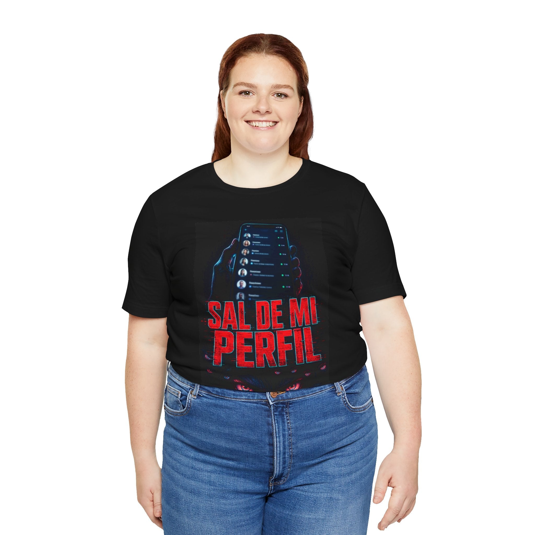 Sal de Mi Perfil Graphic Tee — Spanish Social Media Humor Shirt - Sal de Mi Perfil